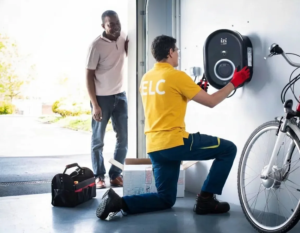 Borne de recharge IRVE à Évry-Courcouronnes